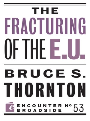 cover image of The Fracturing of the E.U.